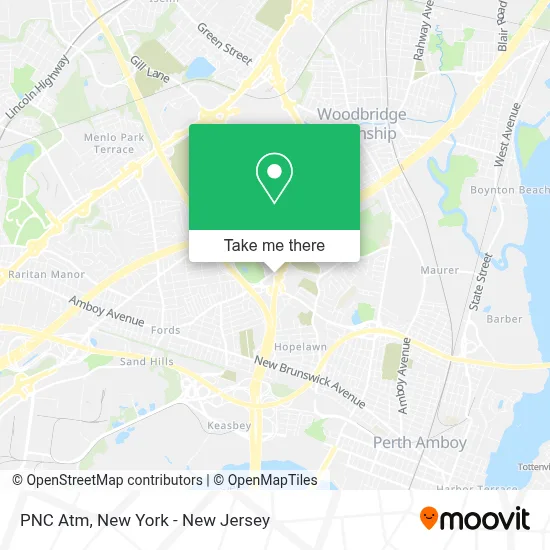PNC Atm map