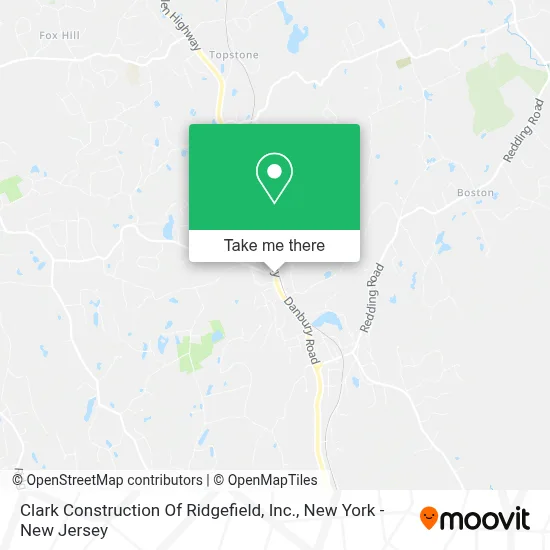 Clark Construction Of Ridgefield, Inc. map