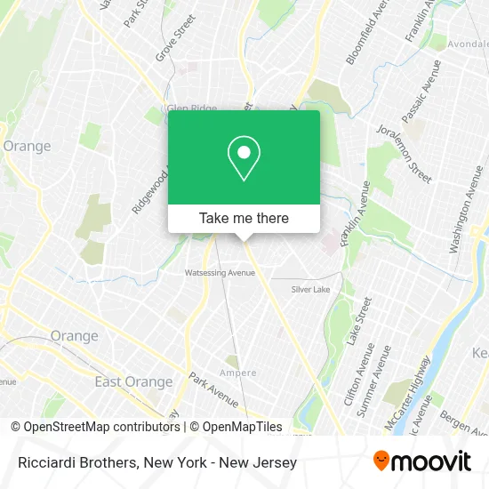 Ricciardi Brothers map