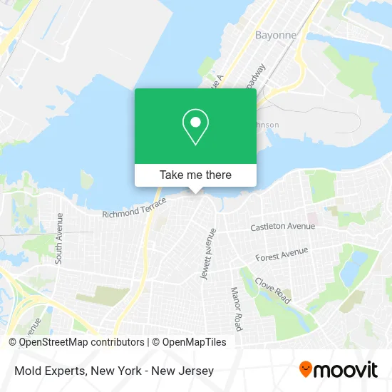 Mold Experts map
