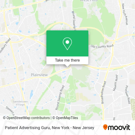 Patient Advertising Guru map