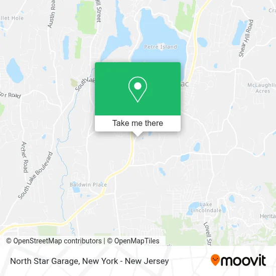 North Star Garage map