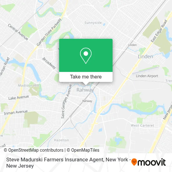 Steve Madurski Farmers Insurance Agent map