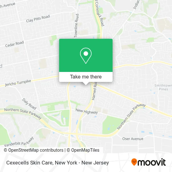 Cexecells Skin Care map