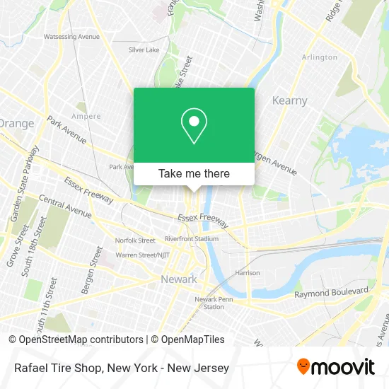 Rafael Tire Shop map