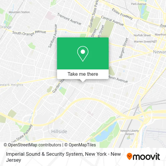 Imperial Sound & Security System map
