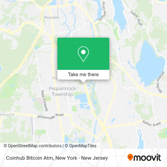 Coinhub Bitcoin Atm map