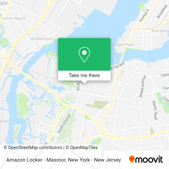 Amazon Locker - Masroor map