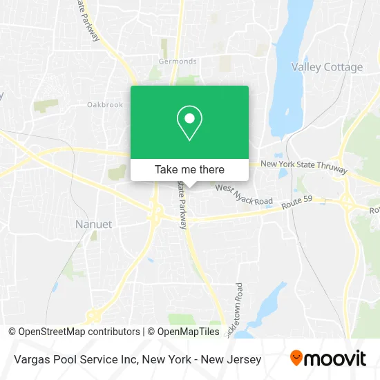 Vargas Pool Service Inc map