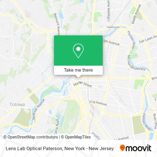 Lens Lab Optical Paterson map
