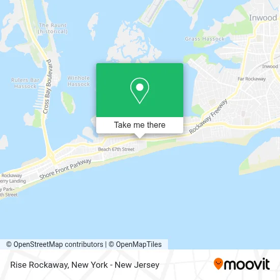 Rise Rockaway map