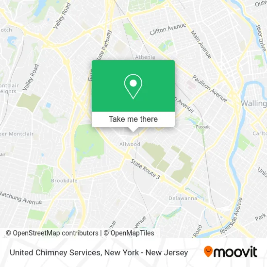United Chimney Services map