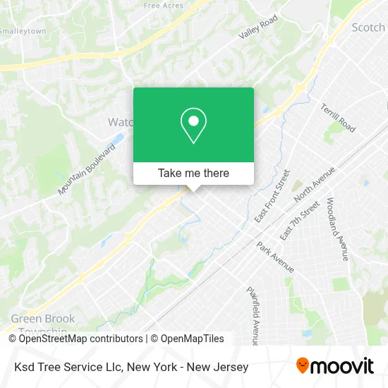 Ksd Tree Service Llc map