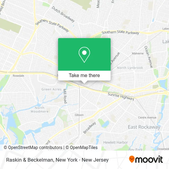 Raskin & Beckelman map