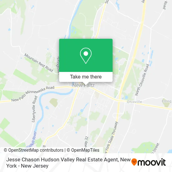 Jesse Chason Hudson Valley Real Estate Agent map
