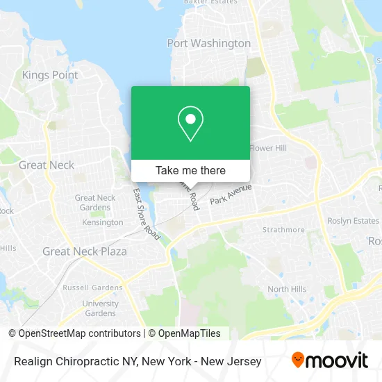 Realign Chiropractic NY map