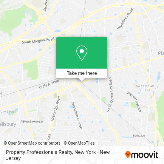 Property Professionals Realty map