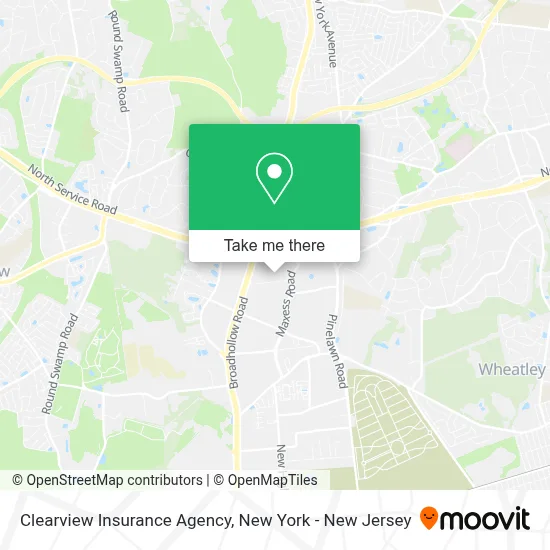 Clearview Insurance Agency map