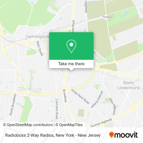 Radioboss 2-Way Radios map