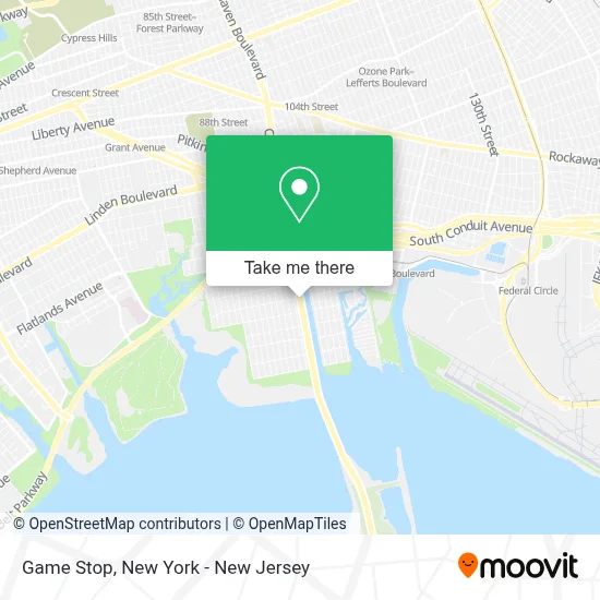 Game Stop map