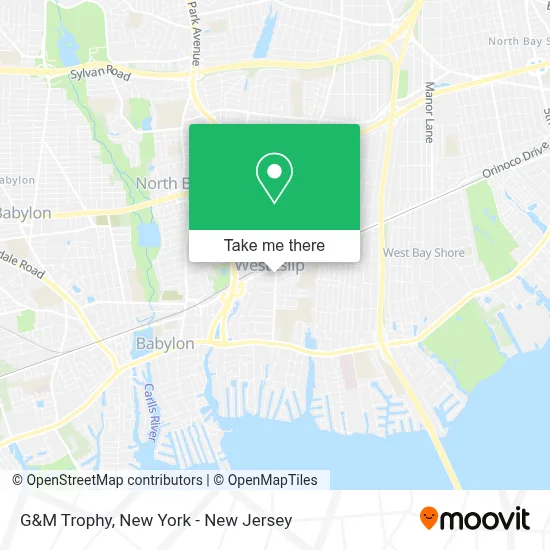G&M Trophy map