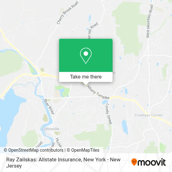 Ray Zailskas: Allstate Insurance map