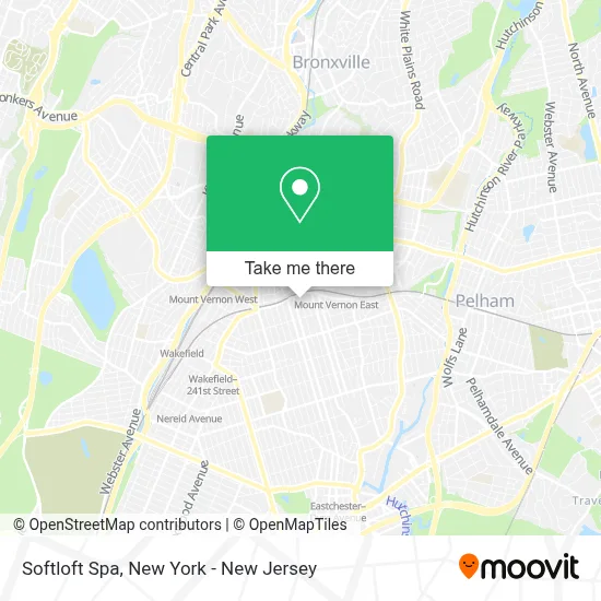 Softloft Spa map