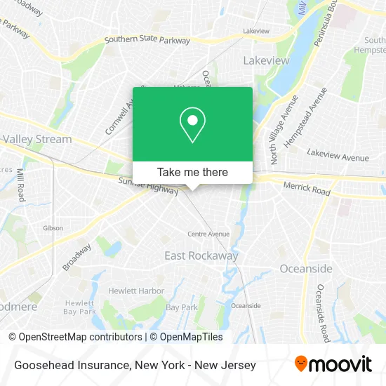 Goosehead Insurance map