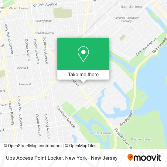 Ups Access Point Locker map