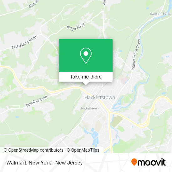Walmart map
