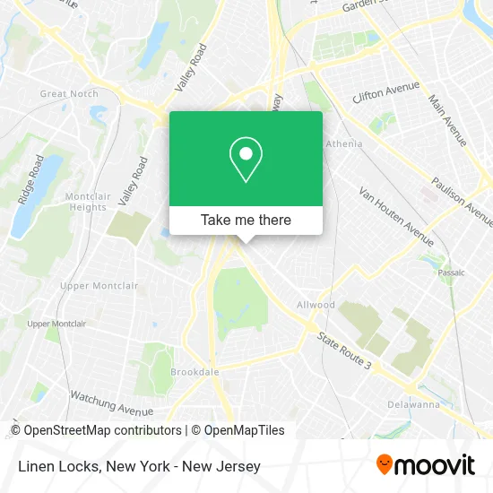 Linen Locks map