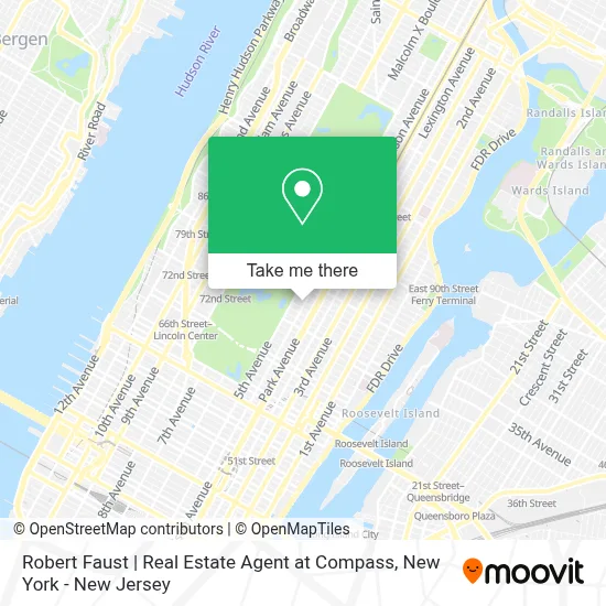 Robert Faust | Real Estate Agent at Compass map