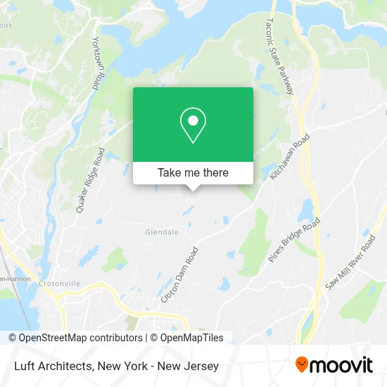 Luft Architects map