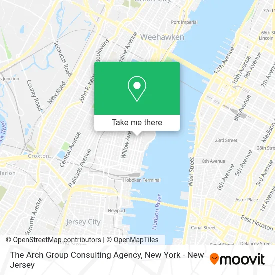 The Arch Group Consulting Agency map