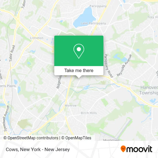 Cows map