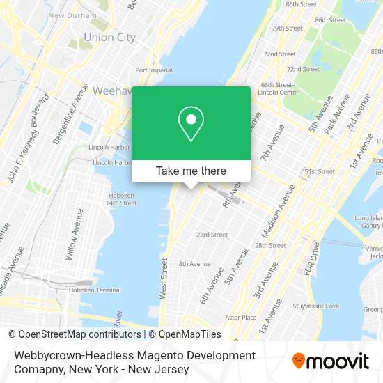 Webbycrown-Headless Magento Development Comapny map