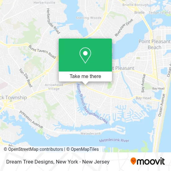 Dream Tree Designs map