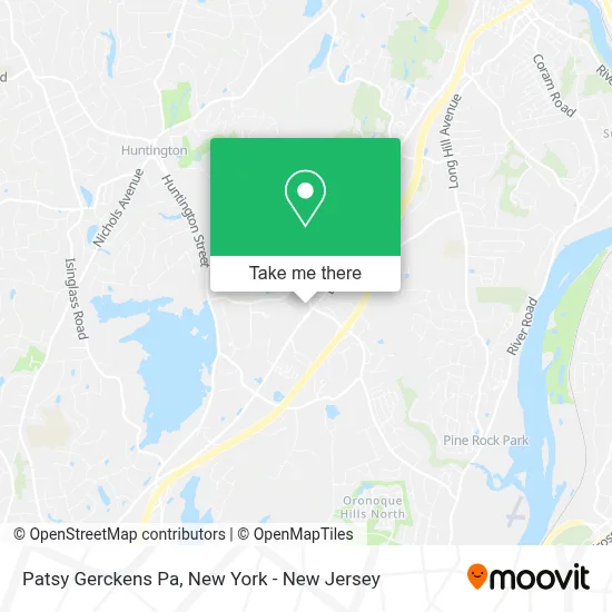 Patsy Gerckens Pa map