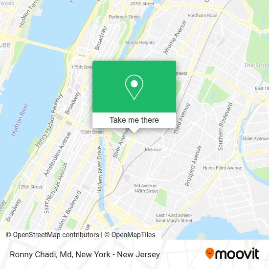 Ronny Chadi, Md map