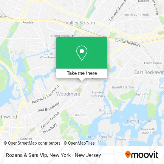 Rozana & Sara Vip map