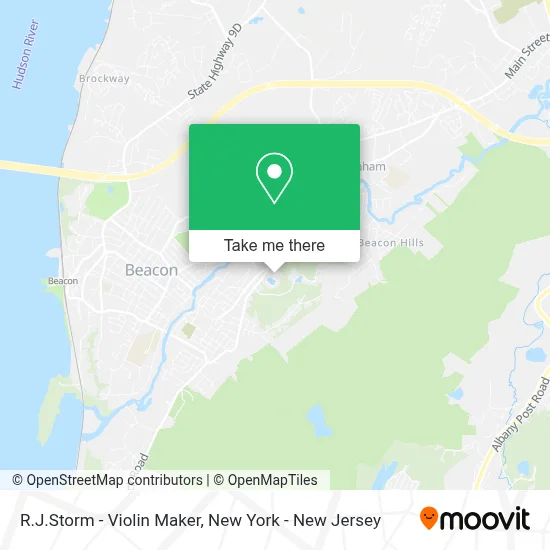 R.J.Storm - Violin Maker map