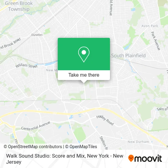 Walk Sound Studio: Score and Mix map