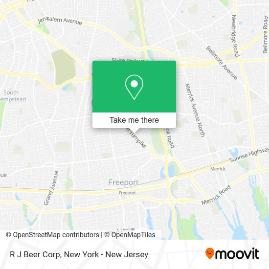 R J Beer Corp map