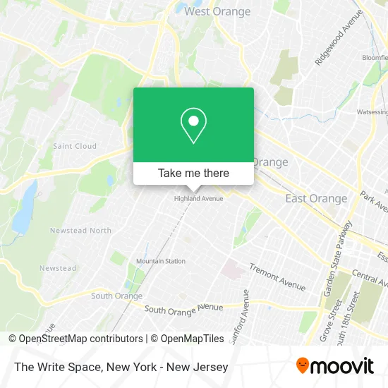 The Write Space map