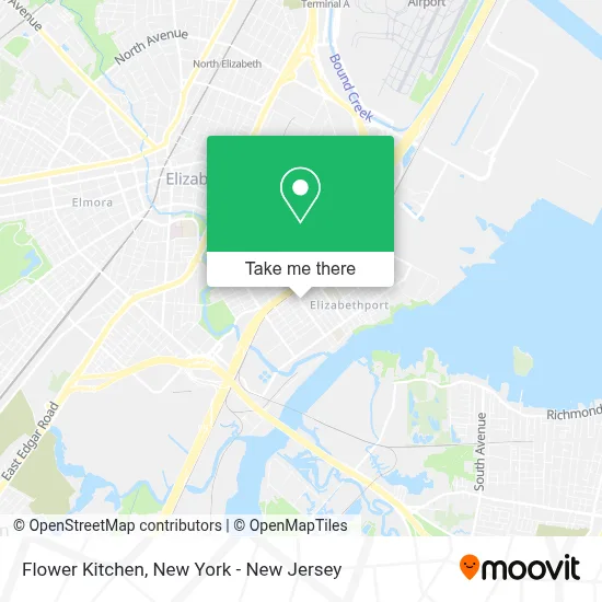 Flower Kitchen map