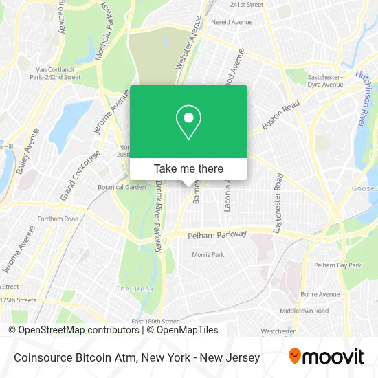 Coinsource Bitcoin Atm map