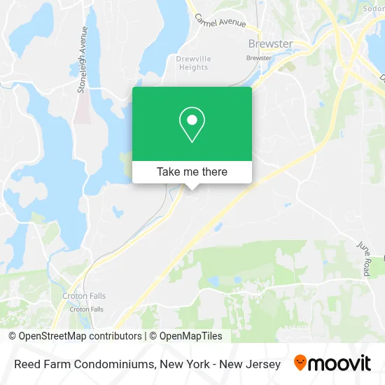 Reed Farm Condominiums map