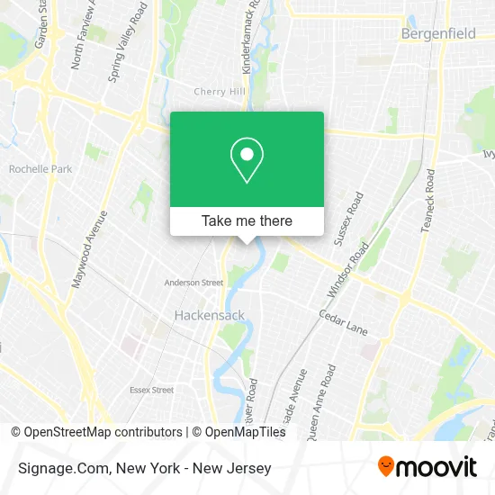 Signage.Com map