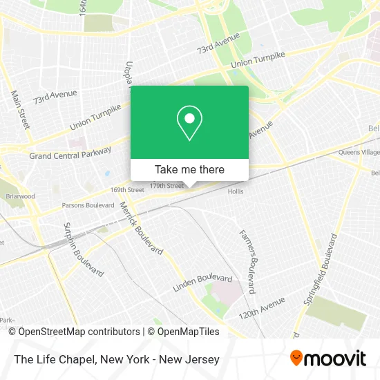 The Life Chapel map
