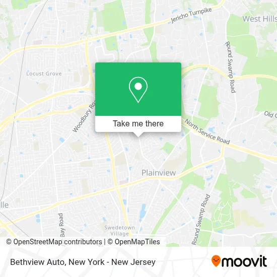 Bethview Auto map